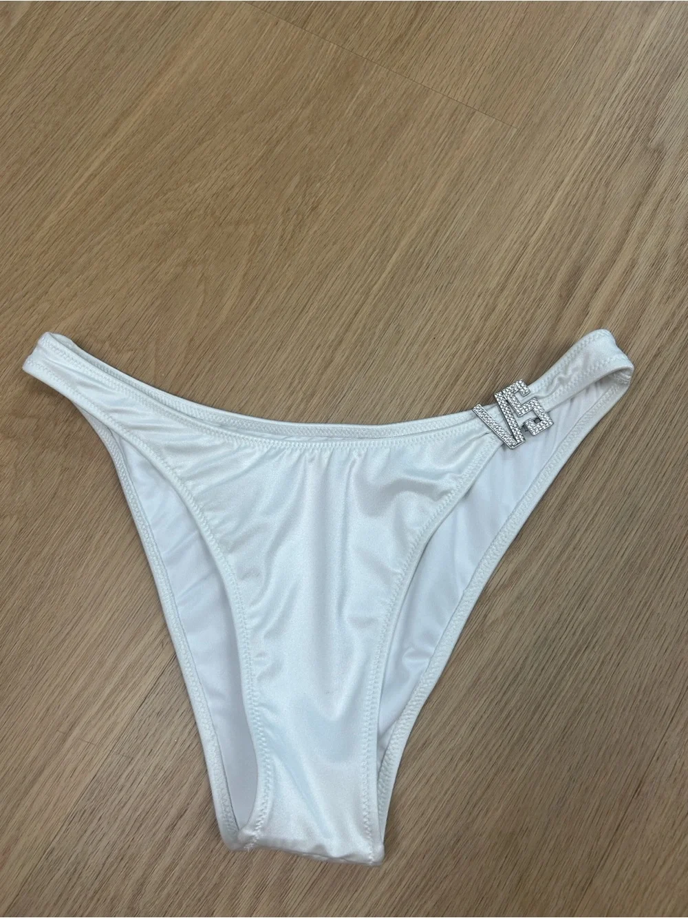 Victoria’s Secret Shine Charm Brazilian Bikini Bottom M